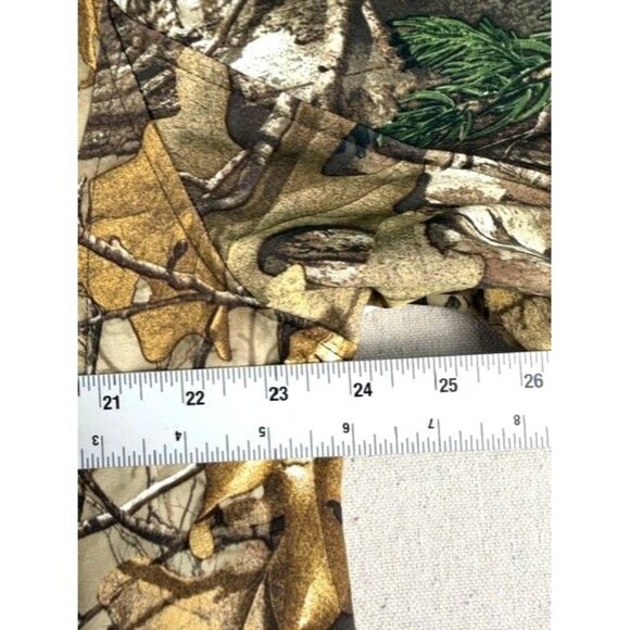 Realtree Xtra Camouflage Zip-Up Jacket L With Pockets & Adjustable Cuffs - Picture 7 of 11